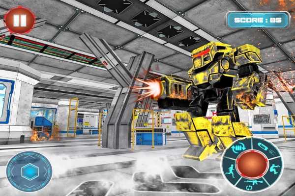 Robots War Space Clash Mission screenshot 4