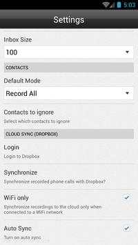 Call recorder auto screenshot 5