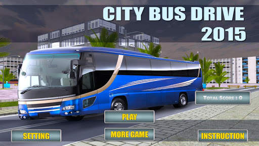 City Bus Drive 2015 screenshot 1