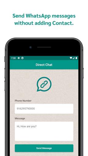 DirectWA - send message screenshot 1