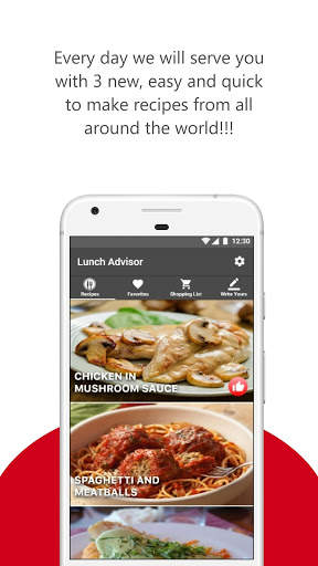 Lunch Advisor App screenshot 2