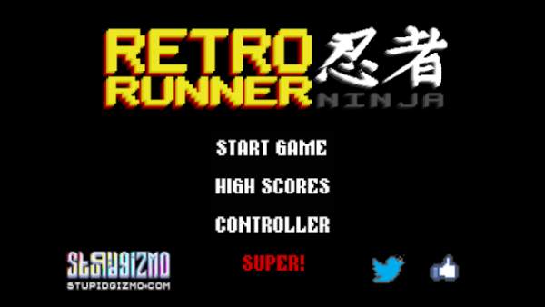 Retro Runner Ninja screenshot 1