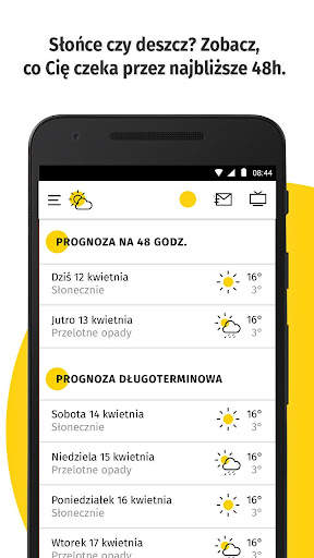 Pogoda Onet скриншот 3