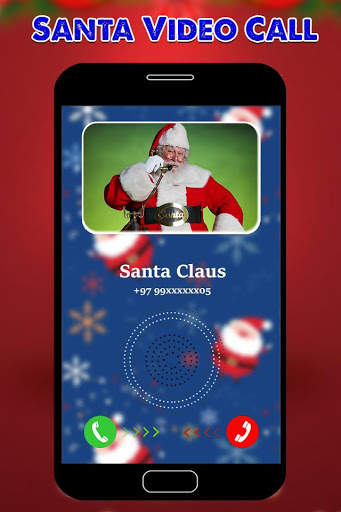 Video Call Santa - Simulated Video Call from Santa screenshot 2