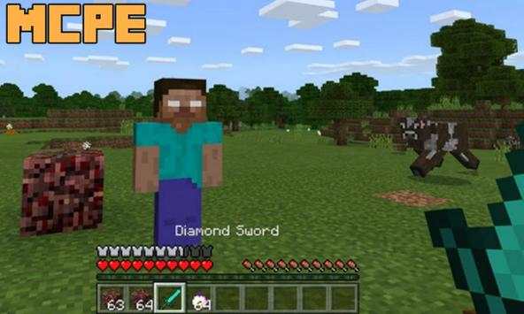 Herobrine Addon for Minecraft PE screenshot 1