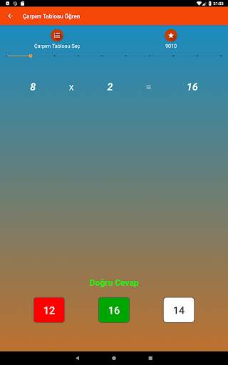 Çarpım Tablosu Ezberleme ve Matematik Oyunu screenshot 11