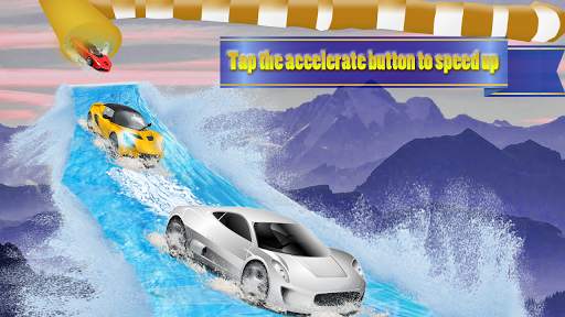 Water Car Slider Simulator 3d screenshot 2