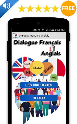 Dialogue français anglais скриншот 6
