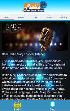 Radio Maej Kasheer screenshot 2