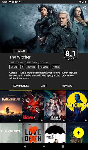Majik: Movie and TV Series Tracker screenshot 8