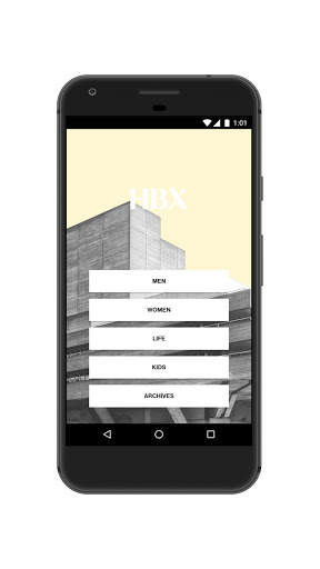 HBX | Shop Latest Fashion & Clothing screenshot 1