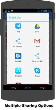 Поделиться Применение Apk скриншот 3