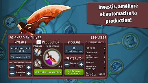 Crafting Idle Clicker screenshot 3