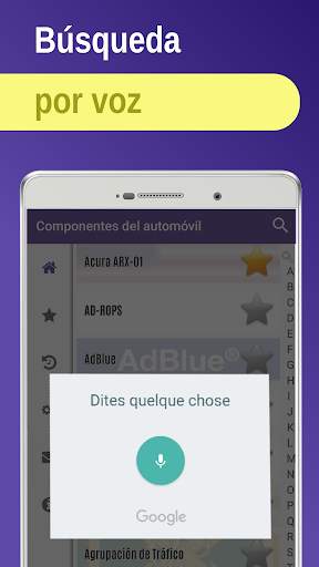 Componentes del automóvil screenshot 5