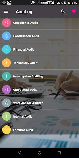 Auditing screenshot 1