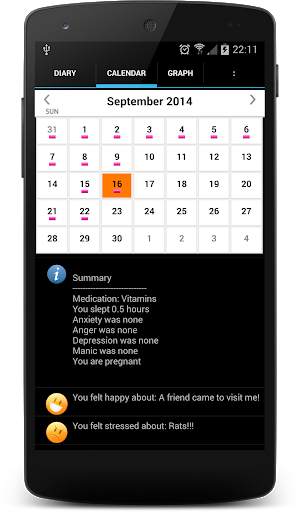 Free Mood Tracker screenshot 3