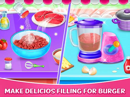 Cooking Burger Delivery Game screenshot 3