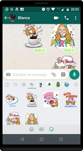 Stickers for WhatsApp with your avatar screenshot 8