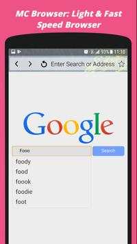Uc 3G Browser: Light & Fast - Web Browser 2019 screenshot 1
