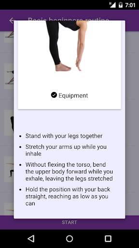 Yoga workout - Free yoga videos and workouts screenshot 4