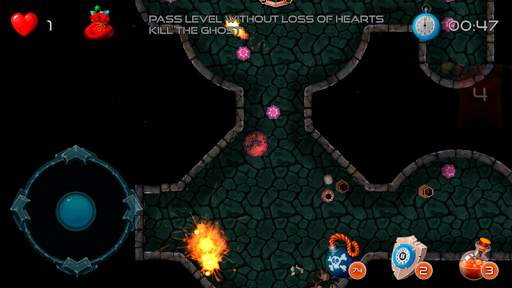 Fantasy maze rolling ball screenshot 2