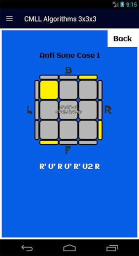 CMLL Algorithms 3x3x3 screenshot 7