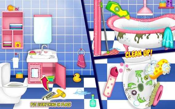 Girl House Cleaning Decoration: My Home Clean-up screenshot 10