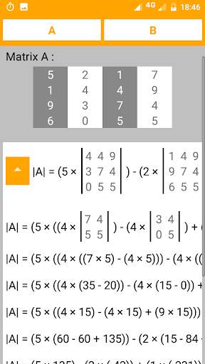 Matrix Calculator and Solver screenshot 2