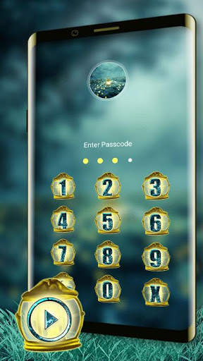 Fireflies Light Lamp Launcher Theme screenshot 5