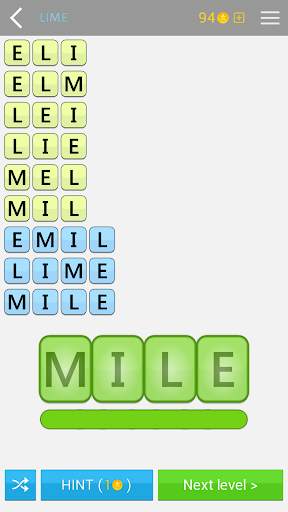 AnagramApp. Word anagrams screenshot 3