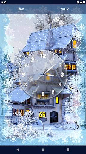 White Snow Live Wallpaper screenshot 3