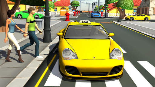 Taxi Car Driver Parking 3d स्क्रीनशॉट 8