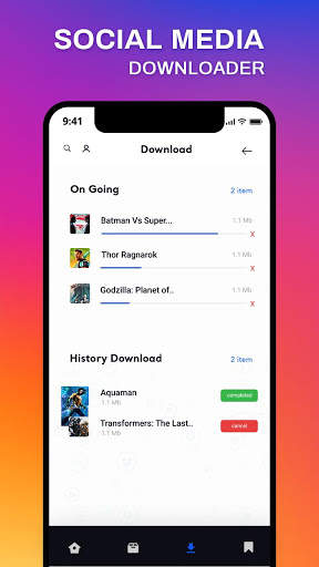 Auto Download All Social Media screenshot 3