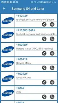 Android all Mobile Phone Secret Codes free apps By screenshot 7