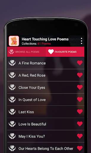 Heart Touching Love Poems screenshot 3