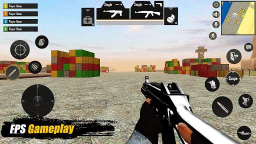 Unknown Free Fire Open World Survival Shooter Game screenshot 4