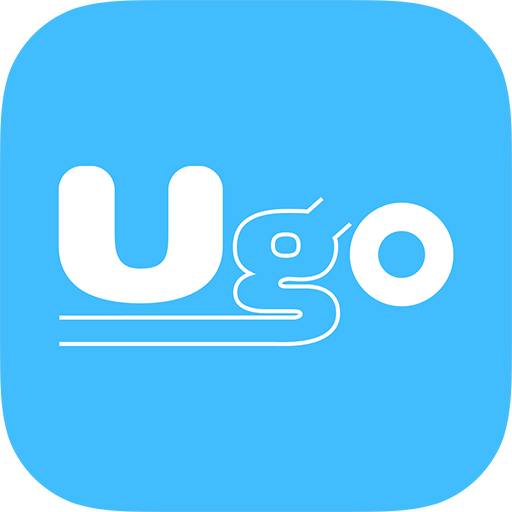 Ugo: grab taxi ride for travel icon