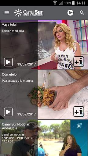 Canal Sur TV screenshot 1