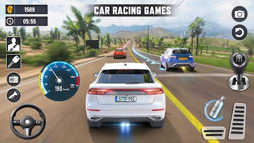 Real Highway Car Racing Games screenshot 5