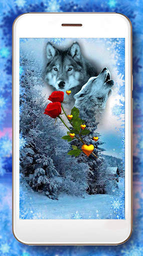 Love Wolf Live Wallpaper screenshot 2