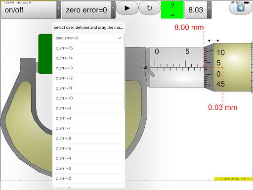 Micrometer Simulator screenshot 16