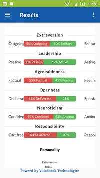 Personality Test Development скриншот 5