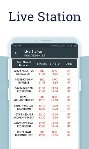 Live  Train Enquiry Train Status PNR Status screenshot 6