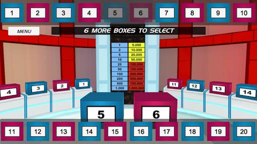 Deal or Continue: 2 Boxes Edition screenshot 1