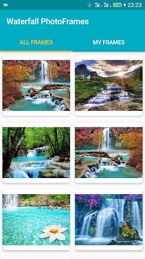 Waterfall Photo Frames screenshot 1