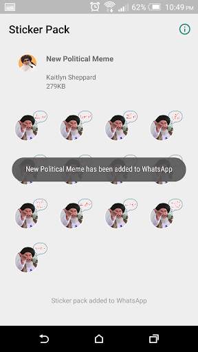 New Political Stickers For Whatsapp screenshot 3