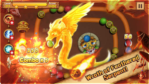 Jungle Marble Crush - Zuma screenshot 2