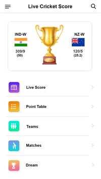 Live Cricket Score screenshot 1