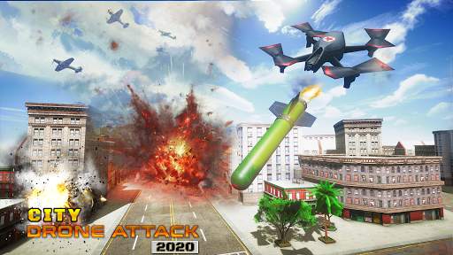 City Drone Counter Attack - Rescue Mission 2020 screenshot 4