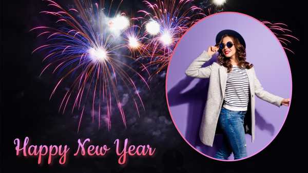 New Year Photo Frames 2019 : Photo Maker screenshot 1